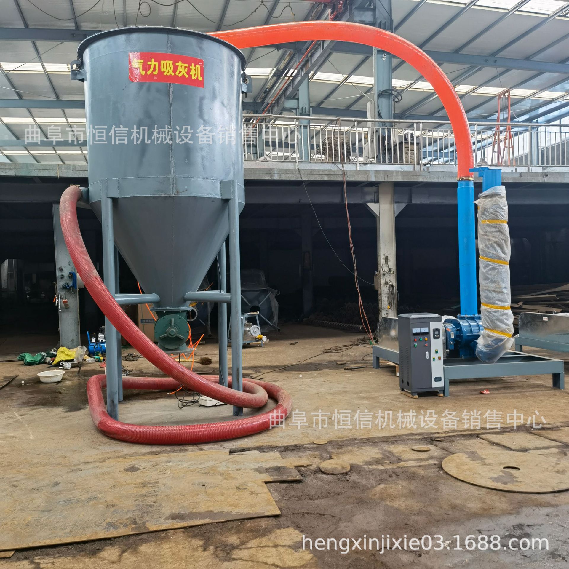 聊城石膏粉气力吸灰机zcjb 工业粉尘布袋除尘气力吸灰机 一机多用