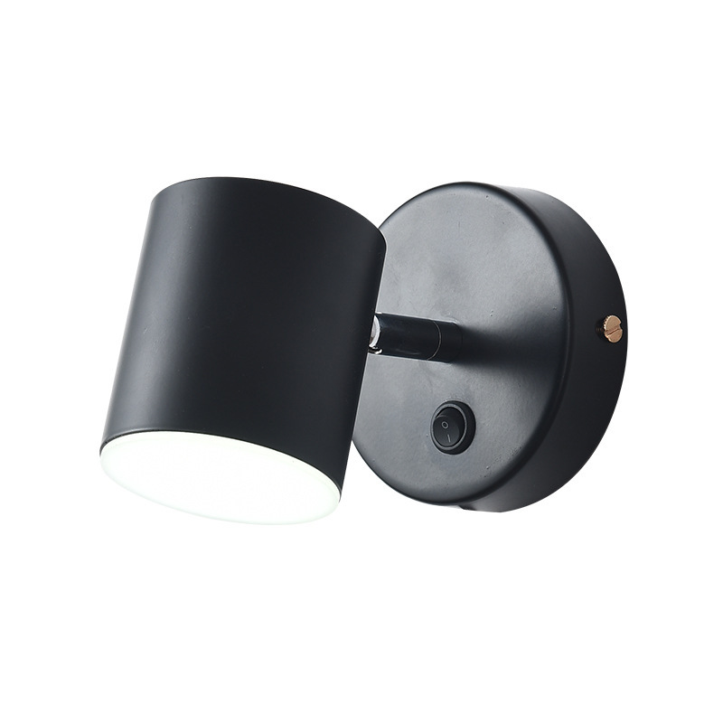 lámpara de pared del dormitorio creativa cabecera de cama simple LED pasillo lámpara de pared sala de estar nórdica moderna lámpara de pared de fondo pared posmoderna