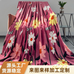 新しいバラの赤い花の毛布のソファーの毛布の寝室の事務室の昼寝の毛布のエアコンの毛布の卸売り