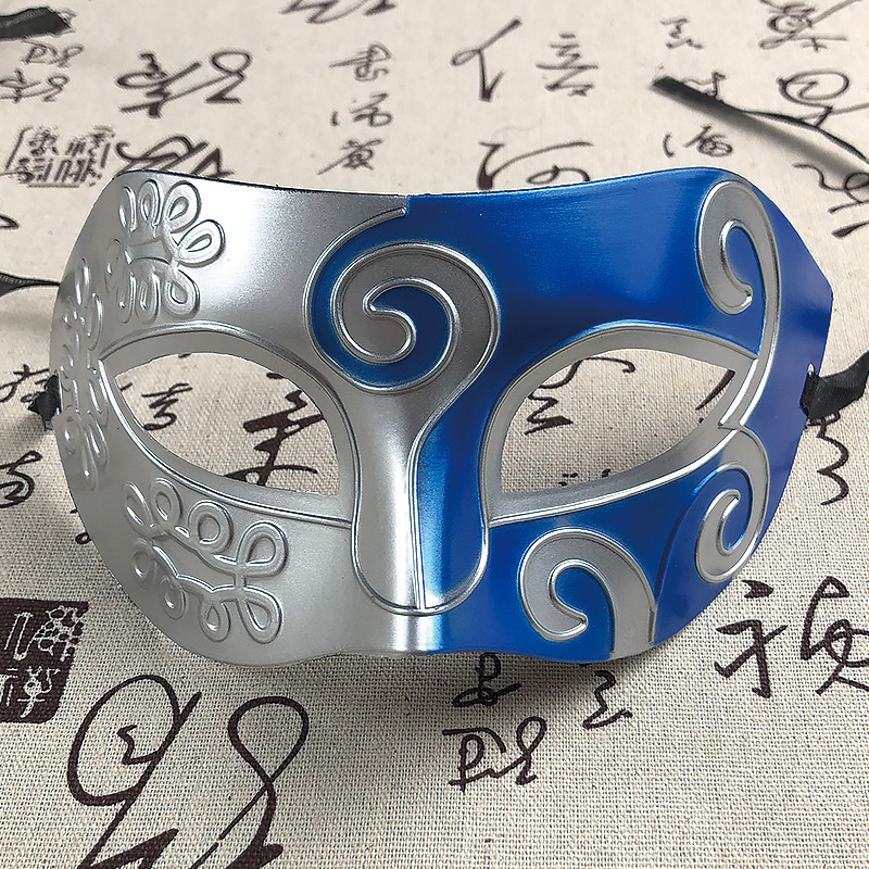 Día de Año Nuevo, Nochevieja, Máscara, Máscara, Máscara, Máscara, Maquillaje, Gumoso, Adulto para Niños, Máscara, Accesorios