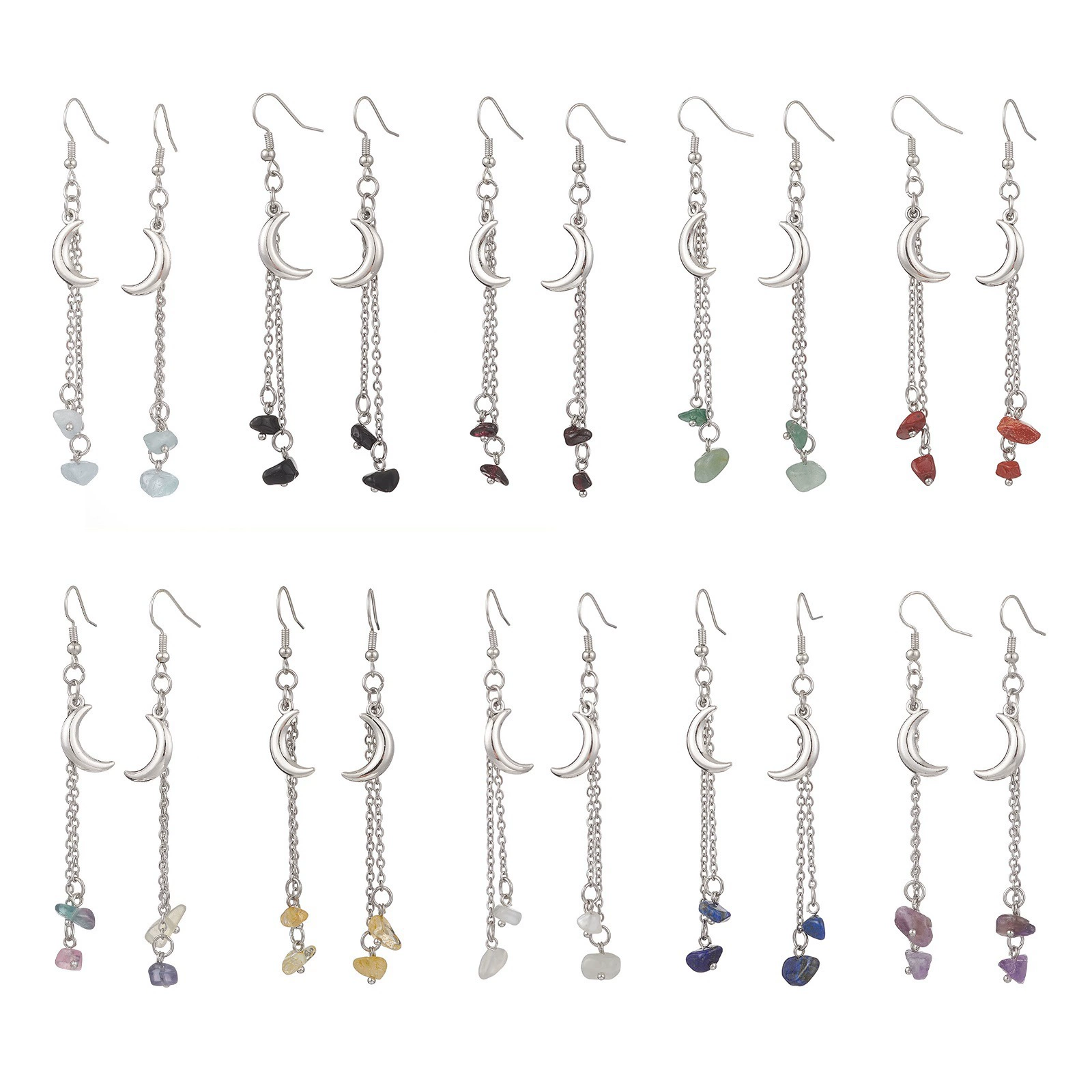 Серьги из органического кристалла, серьги, серебряная игла, аксессуар, образец серебра 925, оптом