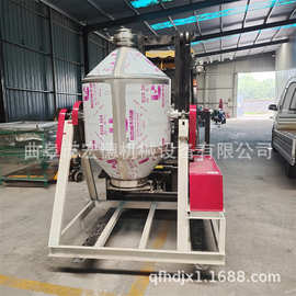 多功能搅拌机 蝶阀式不锈钢鼓式混料机 200公斤腰鼓式搅拌机图片