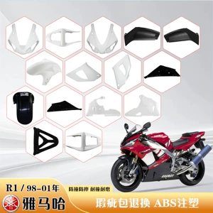 Yamaha YZF R1 00-01 model üçün tam kuzov qabığı, yan panellər, feyrinq