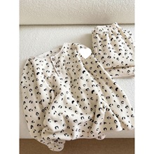 珊瑚绒睡衣女冬季款加厚加绒保暖套装法兰绒豹纹家居服感批发