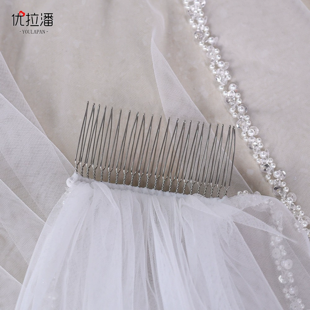 优拉潘 Кorean beads for bride from pearl, tape, (Cross-border trading), simple and elegant design