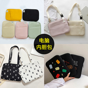 Inner bag wholesale Korean Japanese fashion computer bag cartoon simple messenger bag ipad flat protective cover