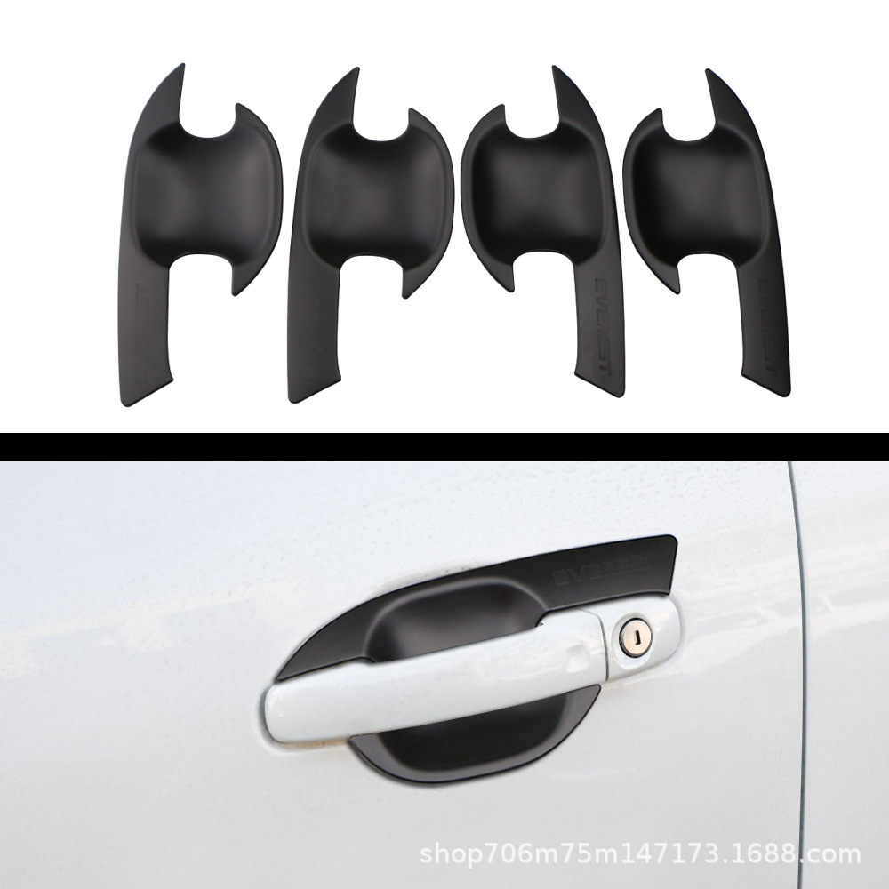 Suitable for Jiangling Ford Road Shaker EVEREST RANGER Outer Handle Door Bowl Black Exterior Decoration