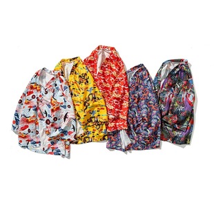 2024 Summer New Loose Top Large Size New Chinese Style Sunscreen Wear Thin Coat Couple's Cardigan Robe Han Clothes