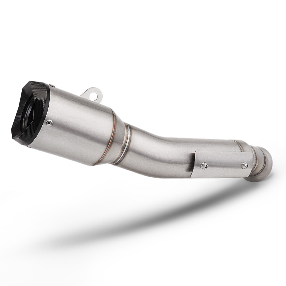 Motorcycle Exhaust Pipe Modification: Cfmoto 800Nk Stainless Steel Integrated Mid-Tail Section Silencer, Non-Destructive Installation