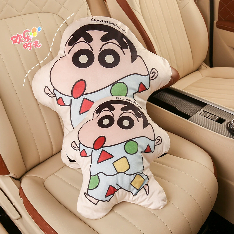 Crayon Shinchan автомобиль подголовник подушка для шеи Подушка для автомобиля Four Seasons GM мультфильм милая спящая подушка