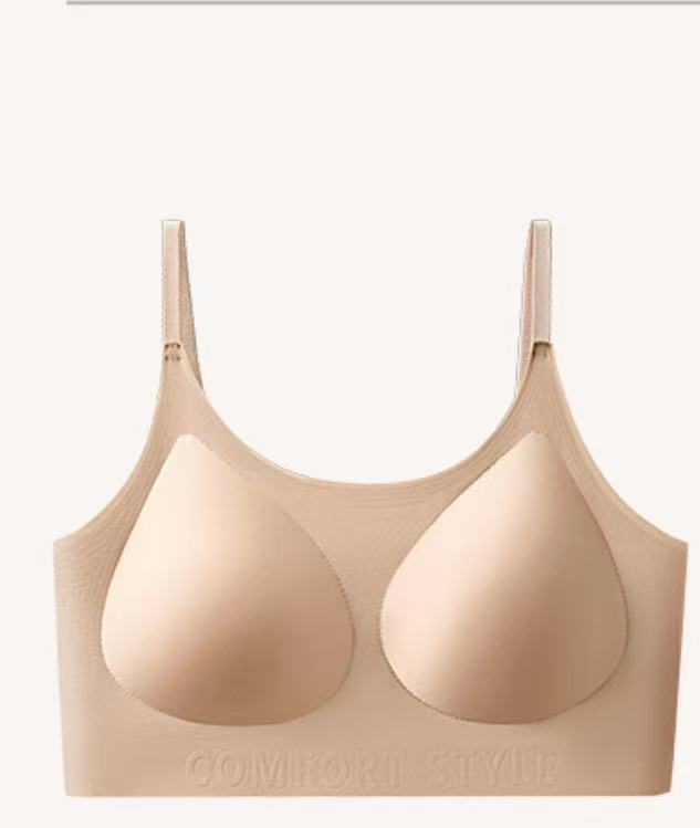 Afortunadamente, la base líquida sin costuras de estilo explosivo, la ropa interior invisible, el tono de piel especial femenino, sin anillos de acero, se reúne, sujetador impermeable cómodo para vestirse