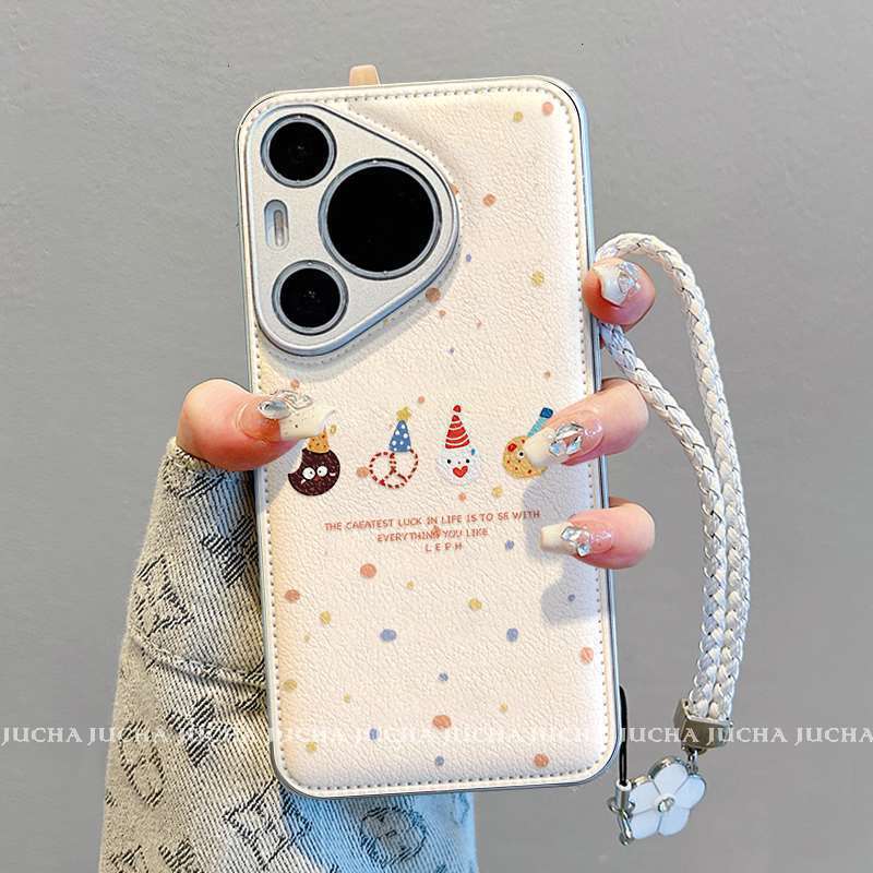 For Huawei Pura70 Phone Case Full Coverage Drop-resistant HUAWEIp60 Design Sense P50 Cartoon Splash Ink Biscuits For Huawei Pura70 Phone Case Full Coverage Drop-resistant HUAWEIp60 Design Sense P50 Cartoon Splash Ink Biscuits