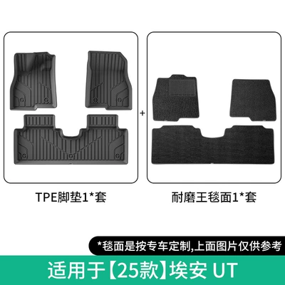 Suitable for 25 Aion Modelə uyğun ayaqaltı - 25-models-of-aion-ut-double-layer-wear-resistant-king-floor-mats