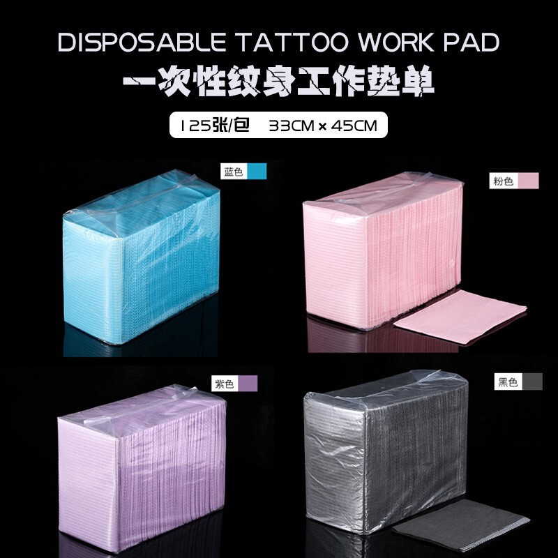 Disposable Tattoo Cleaning Pad Workbench Bed Sheet Tattoo Waterproof Composite Film Beauty Table Cloth Table Mat Mattress Disposable Tattoo Cleaning Pad Workbench Bed Sheet Tattoo Waterproof Composite Film Beauty Table Cloth Table Mat Mattress