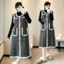 法式新款撞色孕妇背心裙