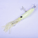 Aomeiter Squid Skirts Hard Fishing Lures, Lifelike Swimbait Octopus Bait with 2 Treble Minnow Hooks