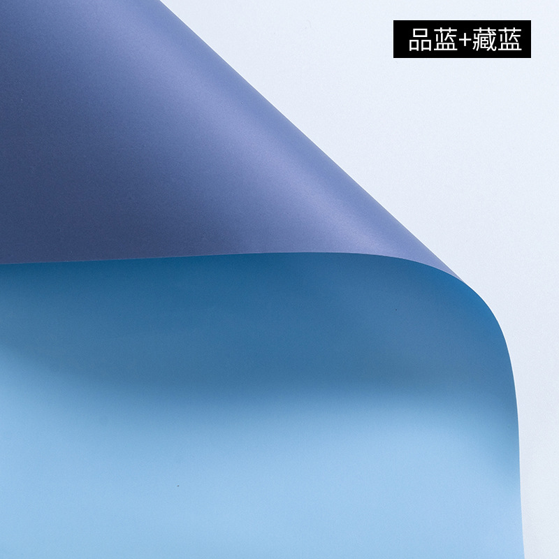 Papel de embalaje de ramo, papel de regalo de papel Ouya de dos colores, papel de regalo de flores, papel de bricolaje floral, papel de embalaje, papel de flores Han Su