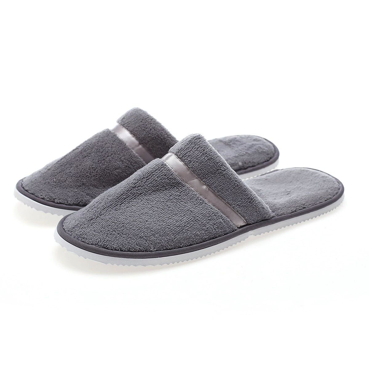 Disposable Hotel Slippers Star Hotel, thickened non-woven upper with 4–8 mm soles, winter styles