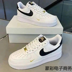 纯原一号小金钩男鞋休闲板鞋带气垫小白鞋男女款情侣包邮