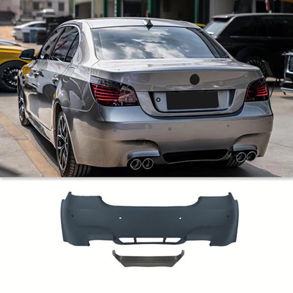 Series E60 Upgrade – 迪卡欣 Big Surrounded - unpainted-m5-rear-bumper-pp-injection
