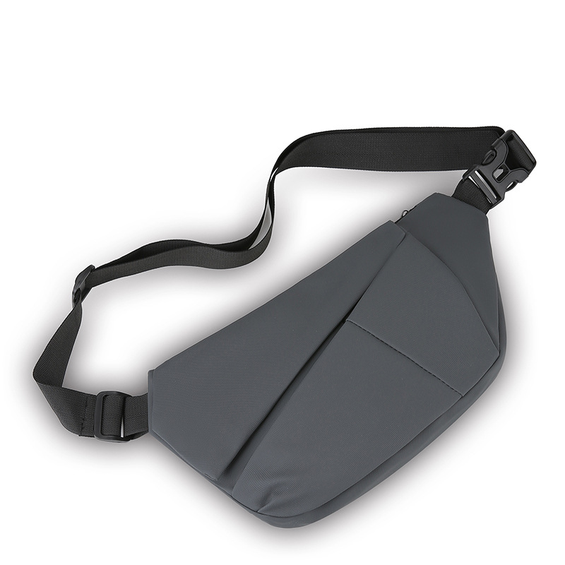 Bolso de hombro de hombre al por mayor nuevo bolso de pecho de moda universal simple bolso de bicicleta ligero bolso de hombro de gran capacidad