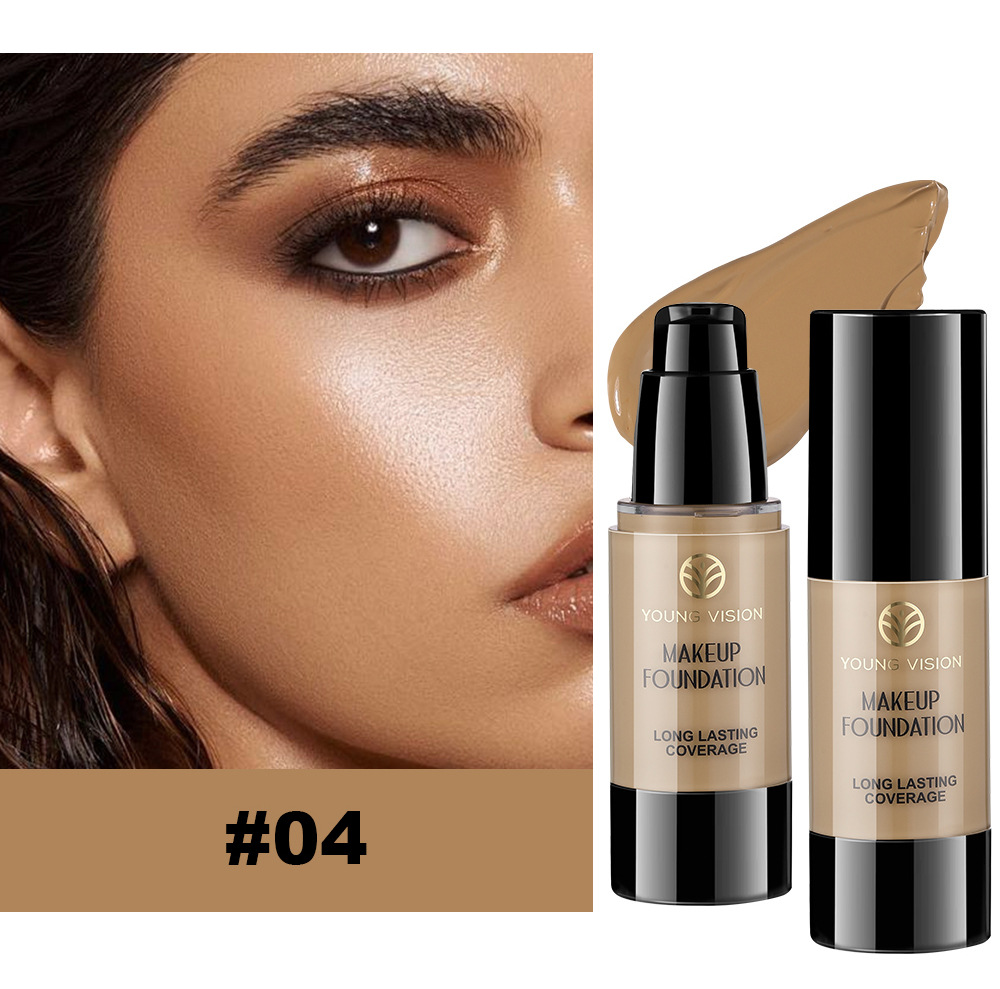 YOUNG VISION Press Foundation Matte, non-smudge, contouring and facial modifying Foundation undefined
