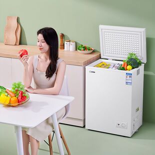 Xiangxuehai Special Offer Small Freezer Household Small Refrigerated Freezer Commercial Large Capacity Power Saving Fresh Keeping Dual-purpose Small Freezer