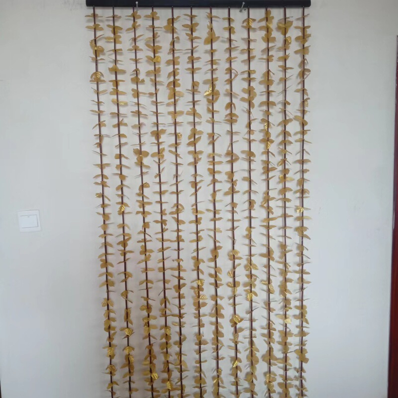 Factory direct leaf curtain in stock Factory direct leaf curtain in stock