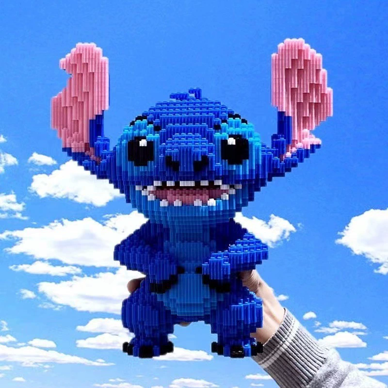 【Hot 5600PCS Stitch Building Blocks】Совместимы с Lego, детские образовательные наборы для сборки, подарок с мелкими частицами