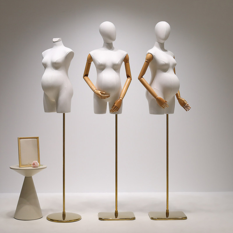 New Model Clothing Store Maternity Model Props Half-Body Female Mannequin Mother-Child Store Mannequin Window Display Stand Model New Model Clothing Store Maternity Model Props Half-Body Female Mannequin Mother-Child Store Mannequin Window Display Stand Model