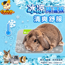 包邮兔子散热板降温板铝合金消暑板兔兔龙猫豚鼠荷兰猪天竺鼠用品