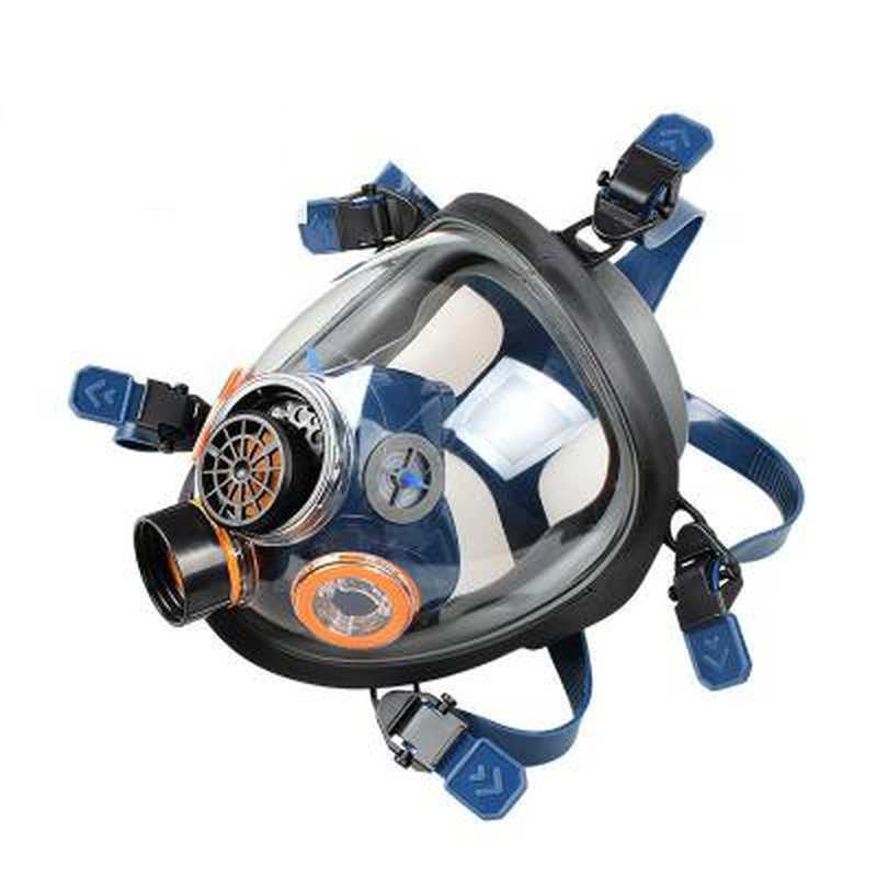 思创ST-S100-2球面防毒面罩 硅胶大视野应急救援防护防尘毒全面罩