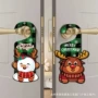 圣诞木质雪人工艺品门挂