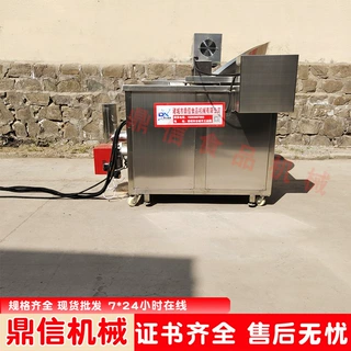 燃气加热 豆制品油炸设备 电加热油炸机 豆参油炸锅 土豆片油炸机
