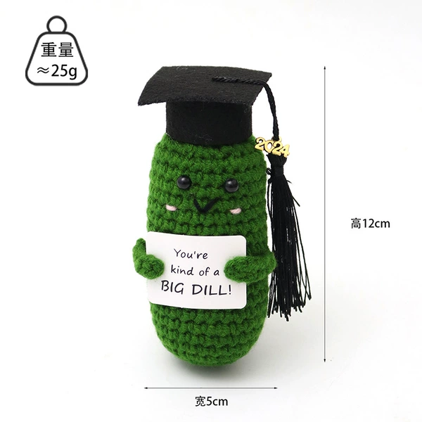 Black Doctor Hat Cucumber Y Card