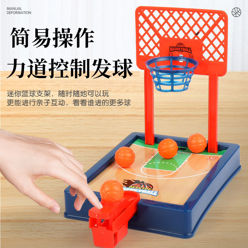 Mini máquina de juego de tiro con dedos catapultando bola rebotar juegos de mesa de baloncesto padres-hijos juegos de mesa competitivos interactivos juguetes