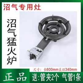 农村家用沼气猛火灶爆炒养殖场专用猛火炉大锅炉嵌入式沼气灶专用