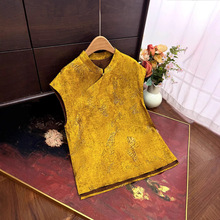 新中式人丝插肩袖上衣2025年夏季新款复古国风轻奢高端气质T恤女1