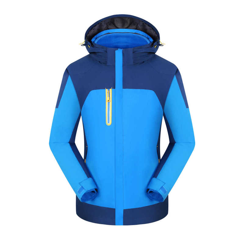 Factory Supply School Uniform Work Uniform Men's and Women's Outdoor Russo Men's Three-in-One Two-Piece Mountaineering Suit