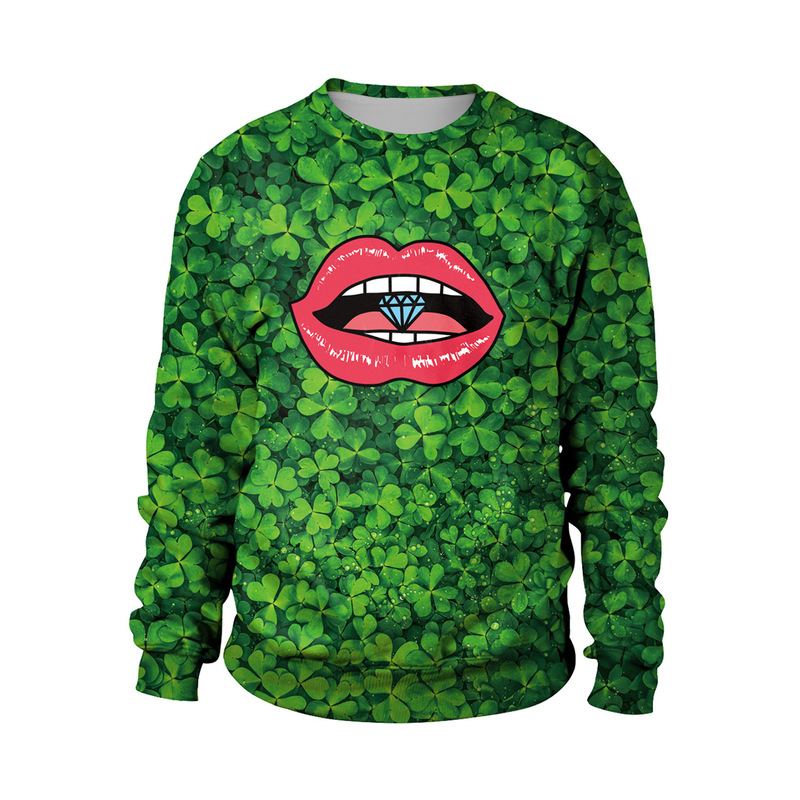 Cross-Border Platform Hot-Selling Beef Print Men's and Women's Baseball Jerseys European and American Long-Sleeved Round-Neck Sports Couple Sweatshirts Wholesale Cross-Border Platform Hot-Selling Beef Print Men's and Women's Baseball Jerseys European and American Long-Sleeved Round-Neck Sports Couple Sweatshirts Wholesale
