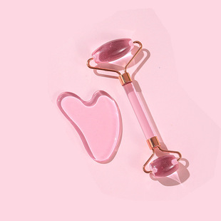 Facial ball instrument facial massage roller stick Crystal lifting and tightening eye beauty instrument scraping plate