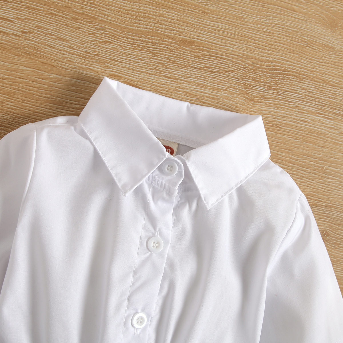 Mädchen Kleid Set Mit Weste Im Hahnentrittmuster Für Kinder_voghion.com