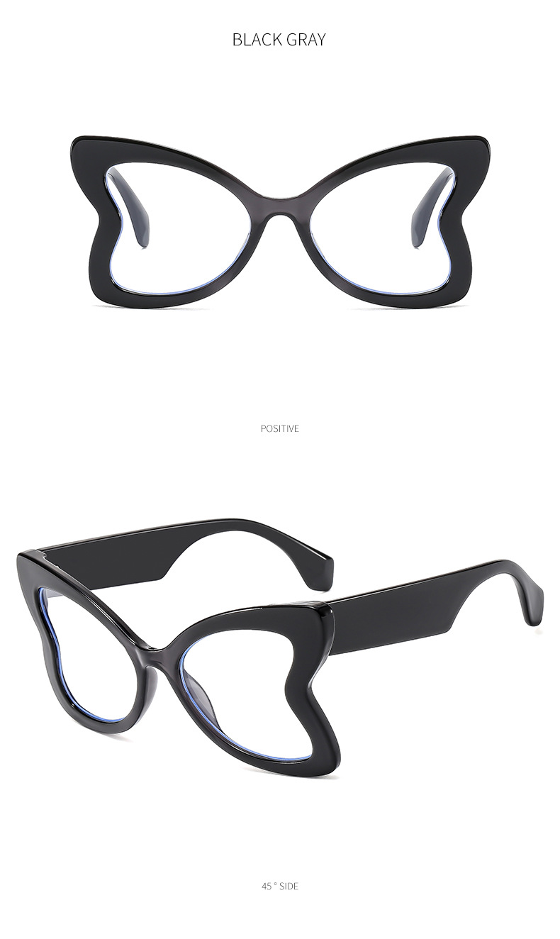 Vlinder zonnebril dames trendy mode street style zonnebril_voghion.com