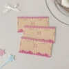 A yellow pink love frame