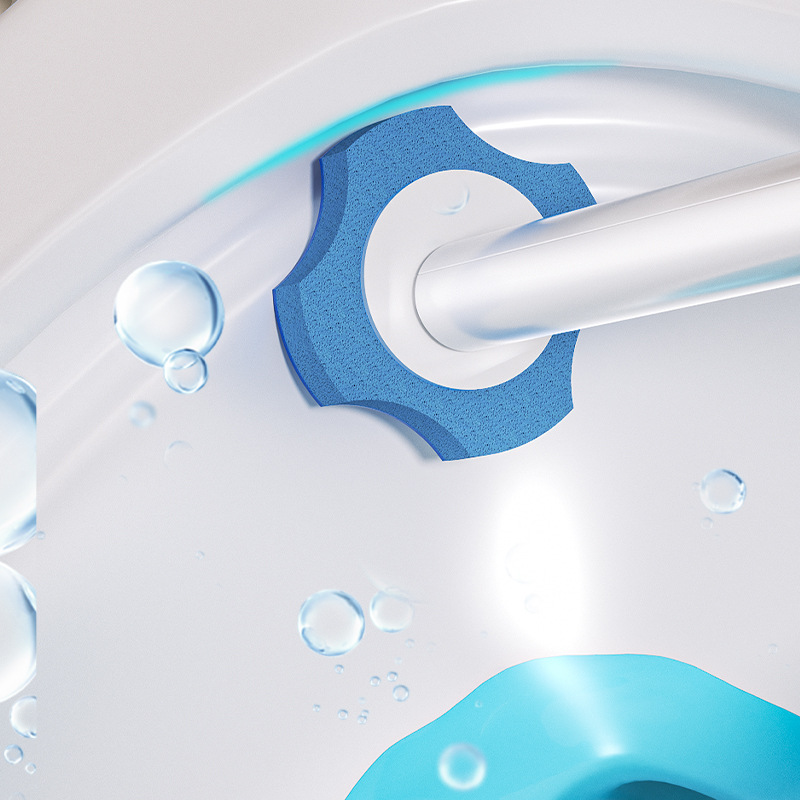 Cepillo de baño desechable con ventosa, cepillo especial para el hogar, sin ángulo muerto, nuevo cabezal de cepillo de repuesto para limpieza de baño