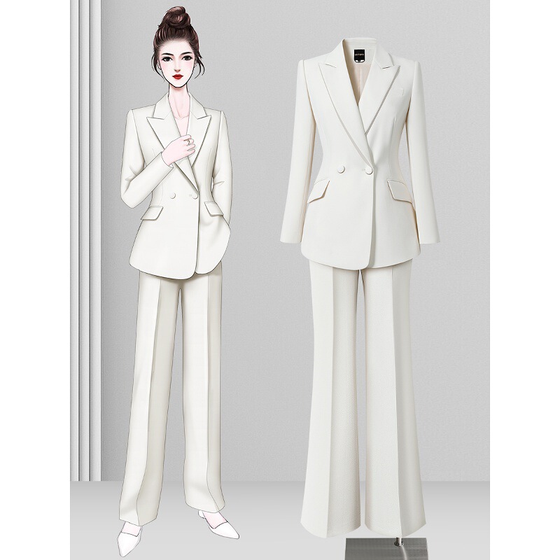 Suit Suit for Women 2025 New Spring & Fall Elegant Slim Waist Professional Formal Wear Ol Work Clothing Suit Jacket