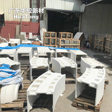 楼盘外墙斜面GRC线条高层住宅檐口收口线商品房外立面构件批发