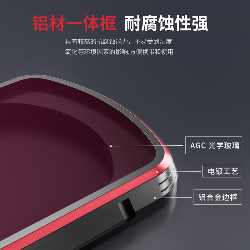 STARTRC es adecuado para DJI osmo Pocket 3 pantalones de bolsillo con solapa filtro magnético de cámara accesorios de Cámara de Acción DJI