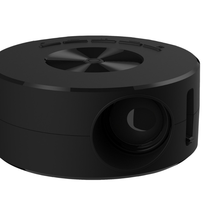 Transfronterizo YT200 proyector casero en miniatura portátil mini portátil de los niños pequeños de la proyección del teléfono móvil