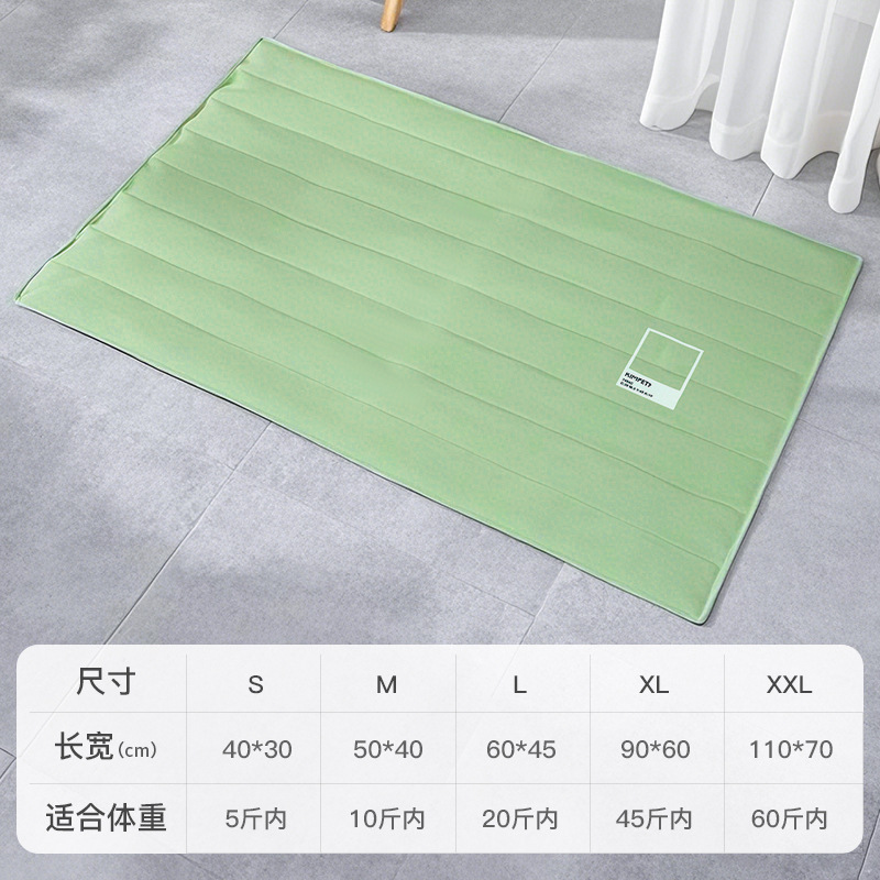 Almohadilla de hielo para perros de verano, nido de gato, alfombra de perrera fría, alfombra de enfriamiento de seda para mascotas, alfombra de hielo para mascotas, venta al por mayor transfronteriza